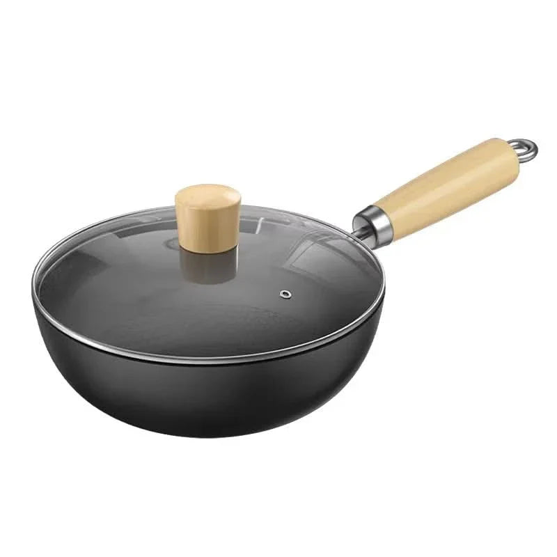 Everyday Family Cooking Deep Wok for Kitchen Use