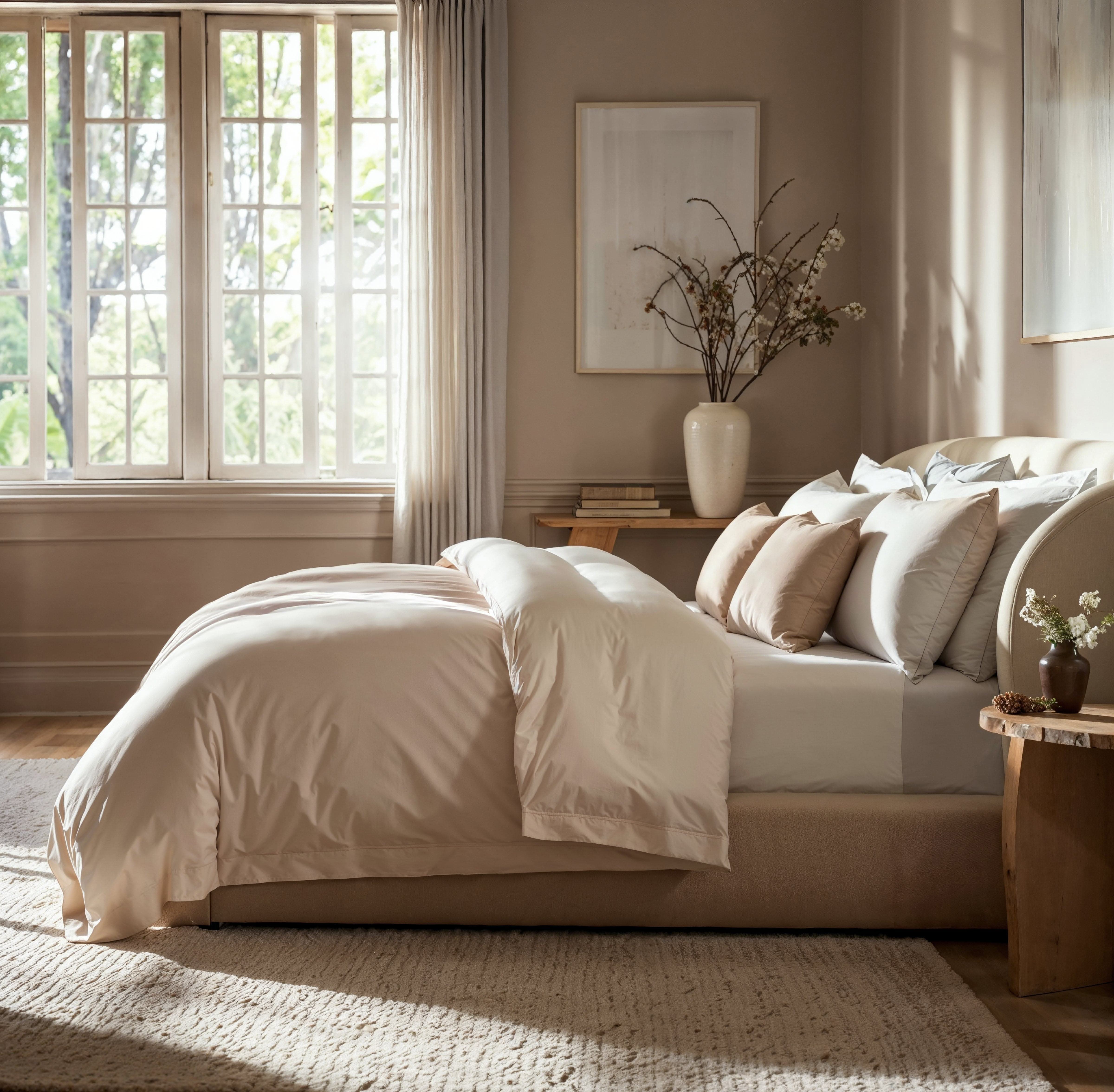 1000TC Cotton Bedding Set for Luxurious Sleep Comfort