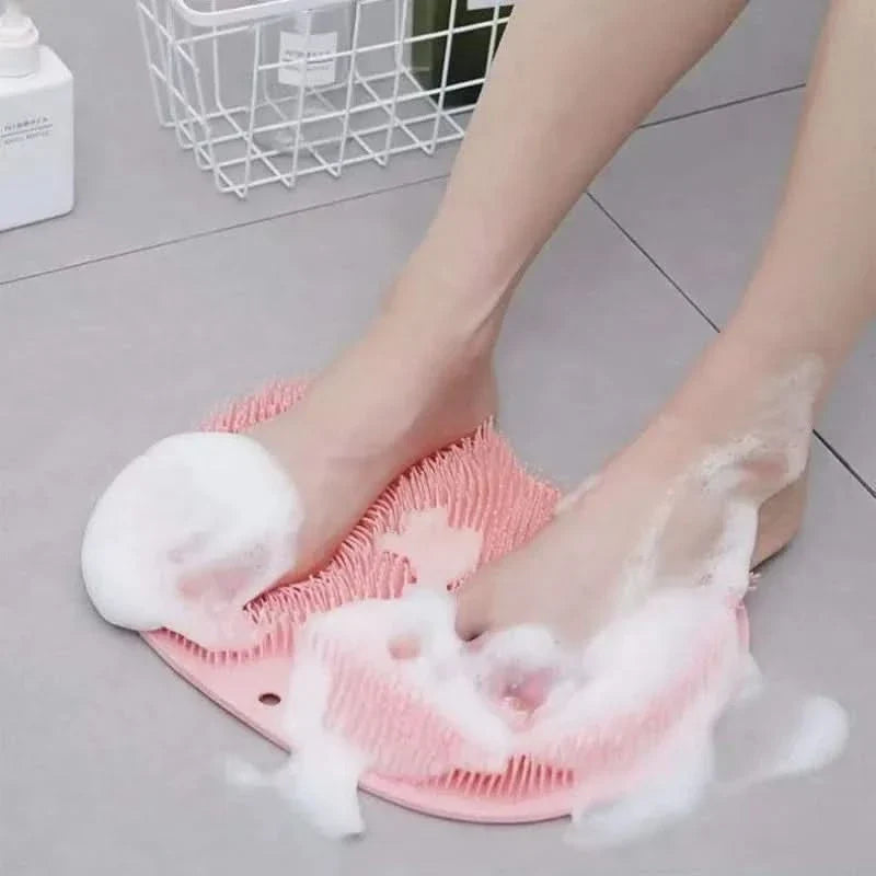 Exfoliating Foot Brush and Back Scrubber for Thorough Cleaning