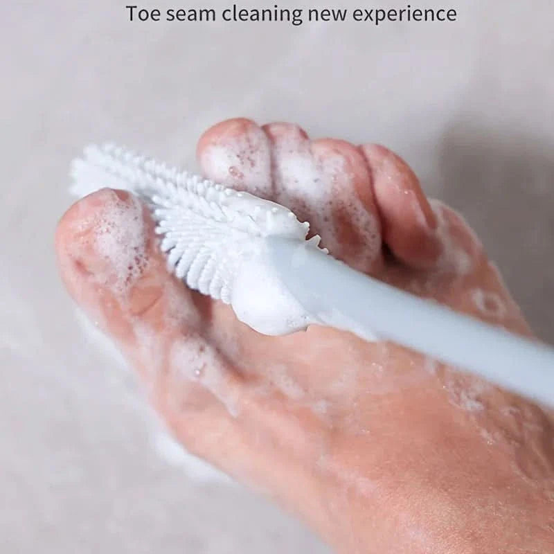 Gentle Exfoliating Foot Scrub Brush for Soft Skin Care