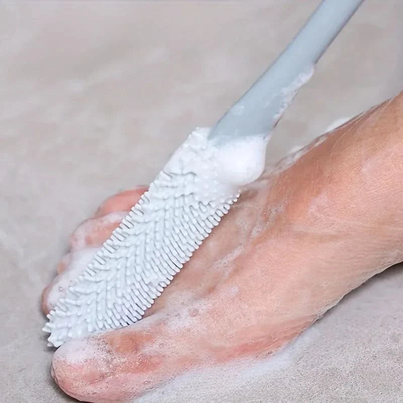 Gentle Exfoliating Foot Scrub Brush for Soft Skin Care