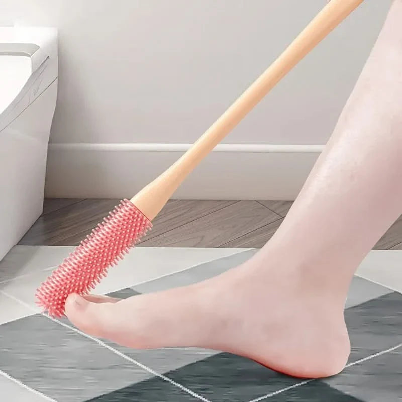 Gentle Exfoliating Foot Scrub Brush for Soft Skin Care