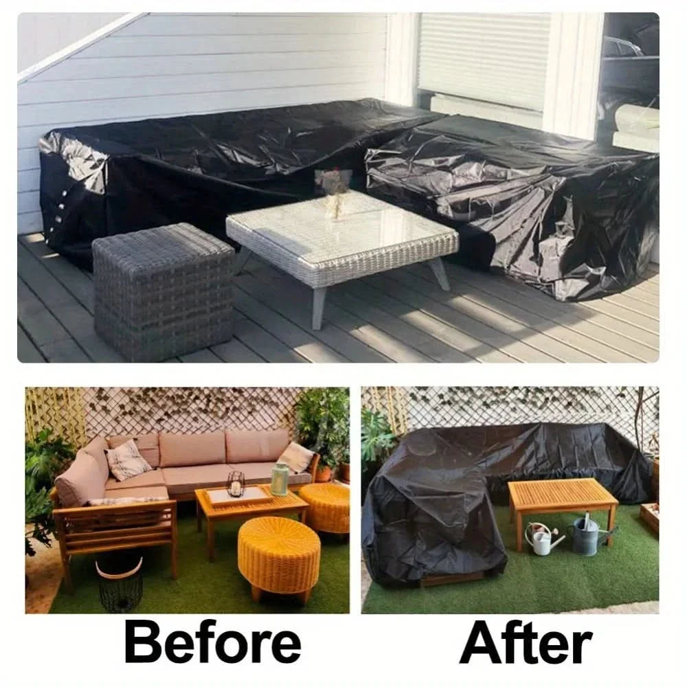 Patio Furniture Cover for Sun and Wind Protection