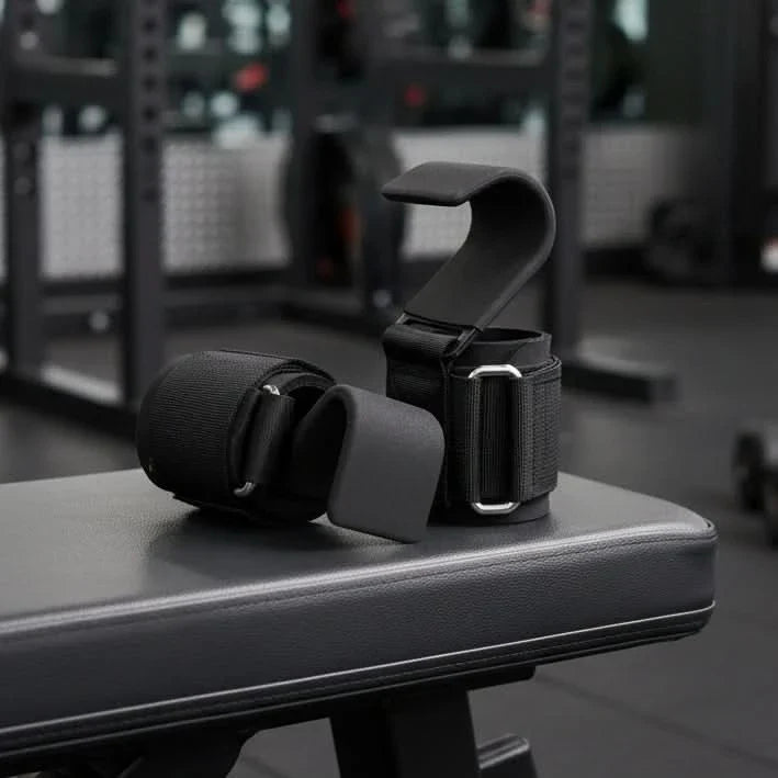 Non-Slip Hook Straps for Strength Training and Fitness Activities