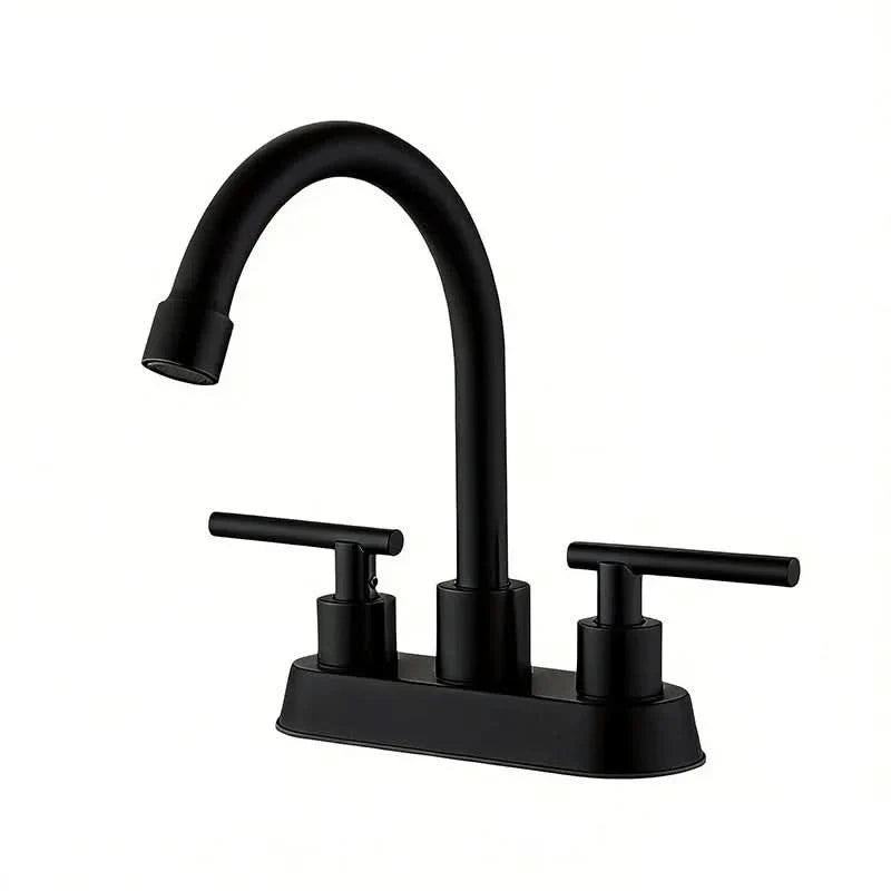 Dual Temperature Sink Mixer Faucet for Hot and Cold Water