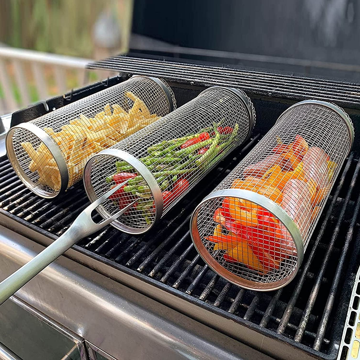 EASYGRILL – Effortless 360° BBQ Perfection