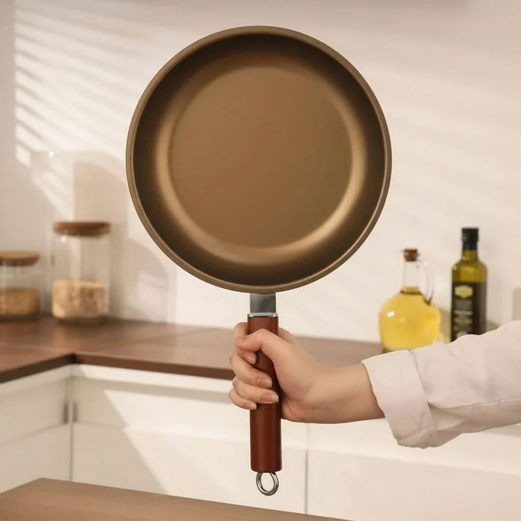 Versatile Cooking Pan for Gas and Induction Stoves