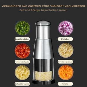 Effortless Garlic Chopper - Mince Garlic and More