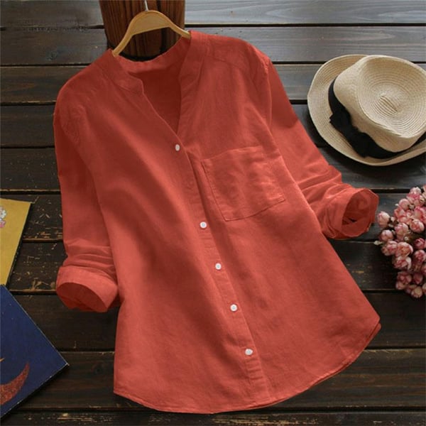 Linen and Cotton Casual Shirt