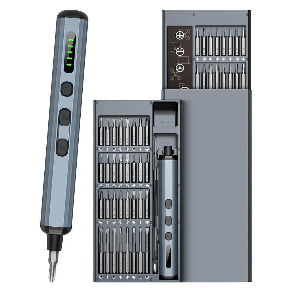 PrecisionTech 68-in-1 Electric Screwdriver Toolkit for Electronics