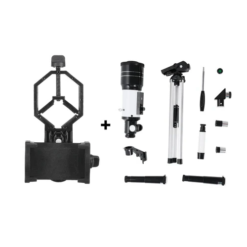 Versatile Stargazer's Telescope with Tripod and 150x Magnification