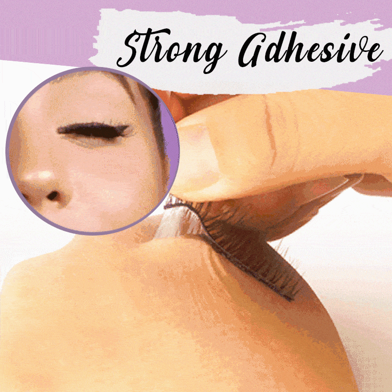 Reusable Self-Adhesive Eyelashes for Professional Use