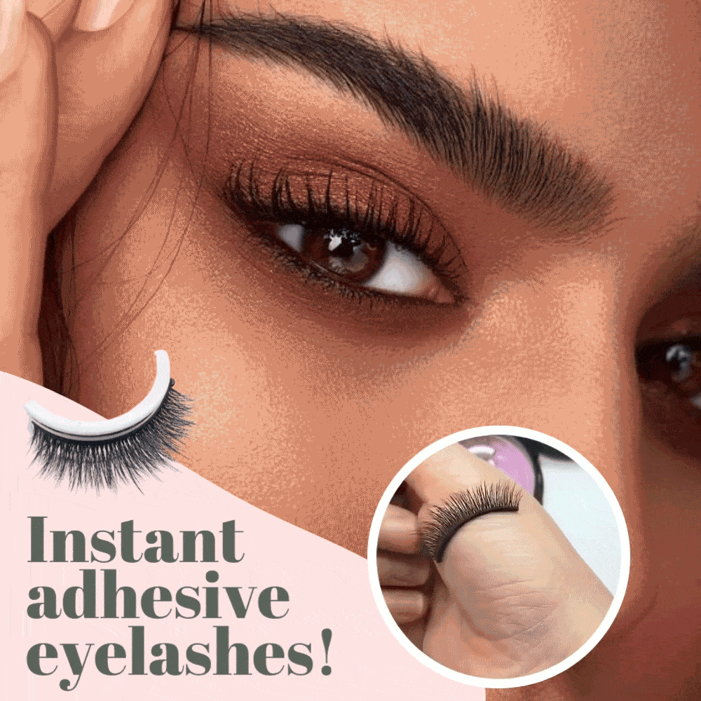Reusable Self-Adhesive Eyelashes for Professional Use