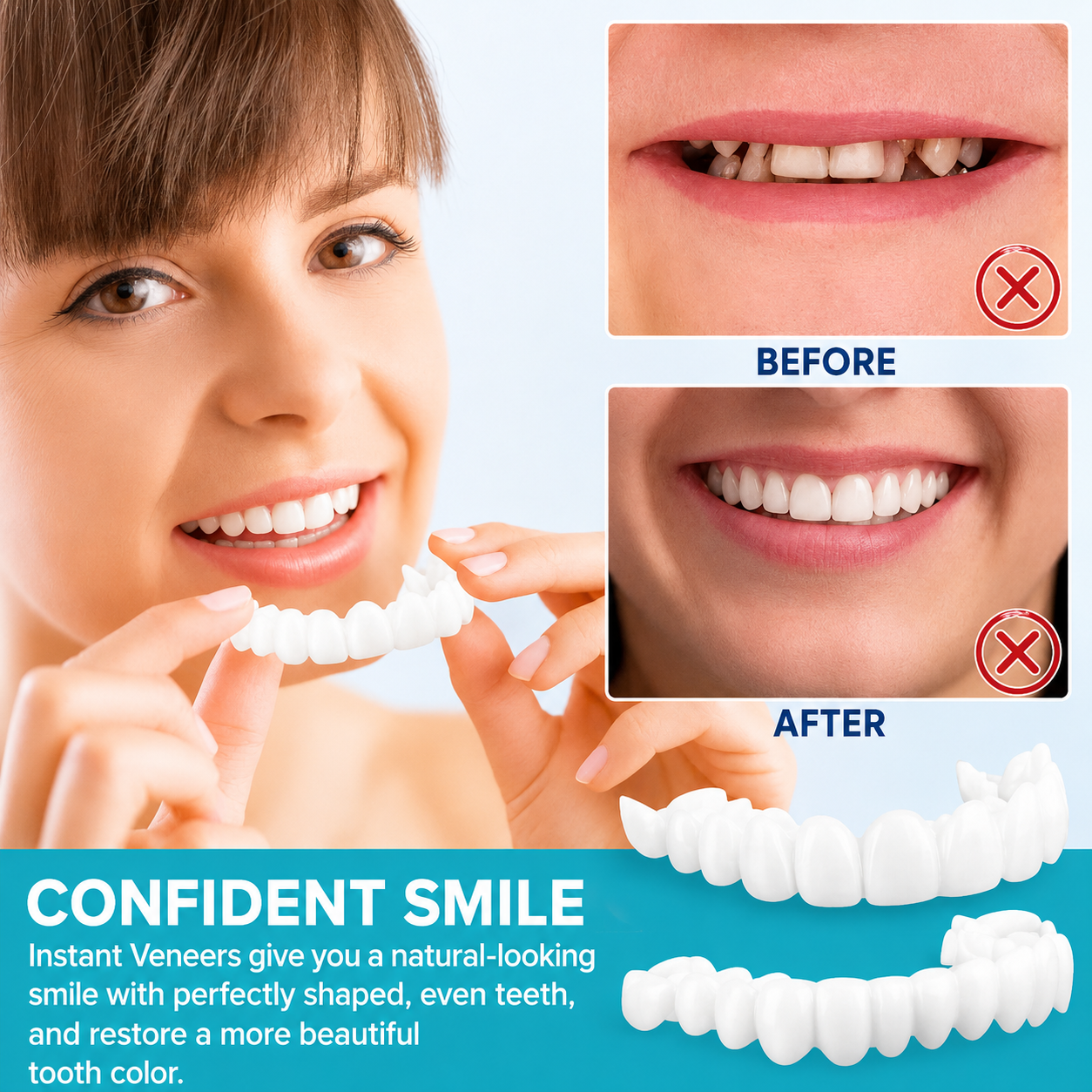 Snap-On Denture with Adjustable Fit | Tooth Prosthesis