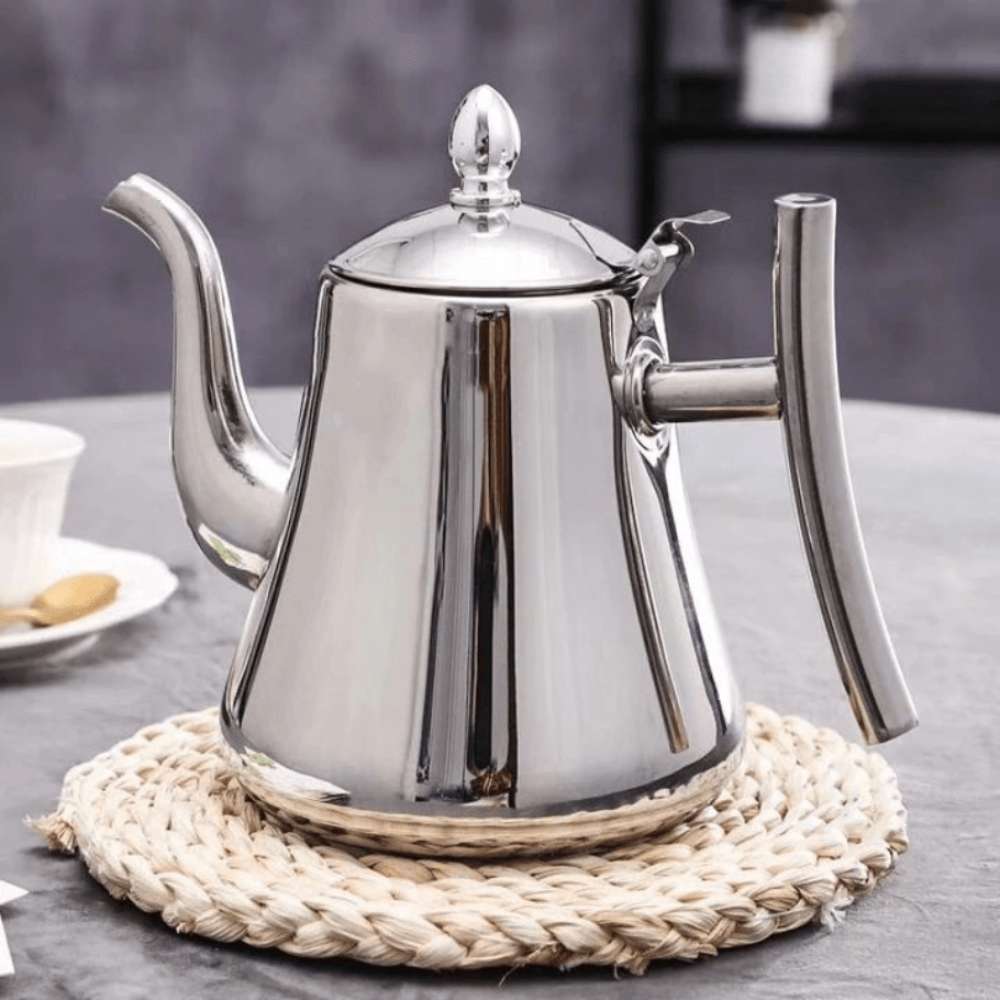 SleekSteel Induction Kettle with Integrated Purification Filter