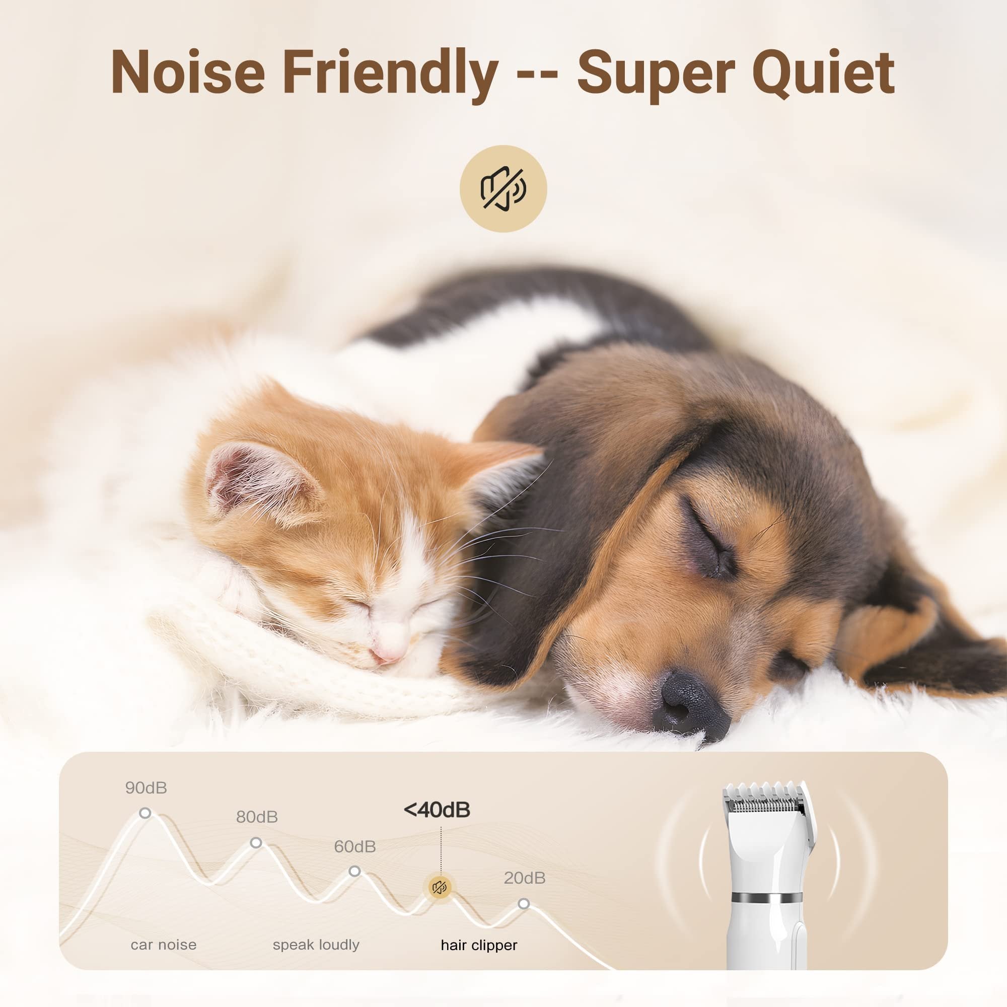 4-in-1 Pet Care Kit – Calm and Safe Grooming to Enhance Your Bond