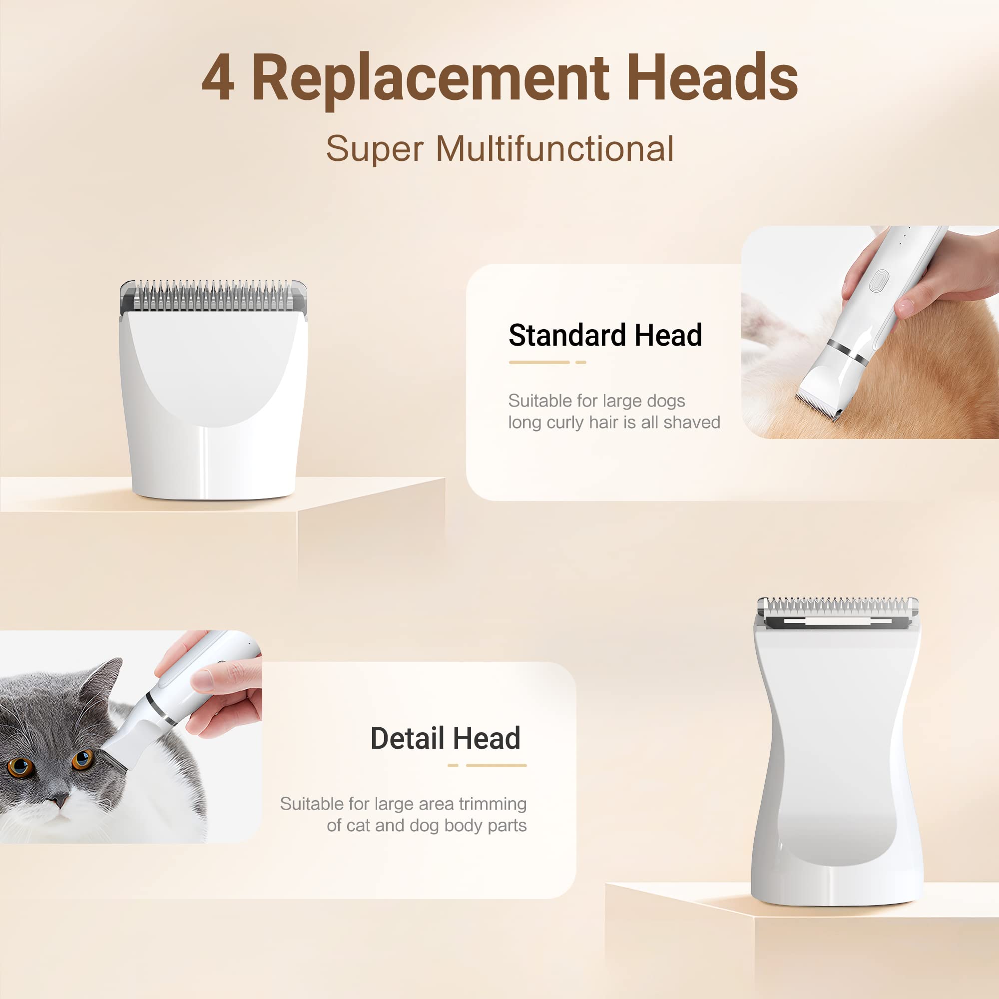 4-in-1 Pet Care Kit – Calm and Safe Grooming to Enhance Your Bond