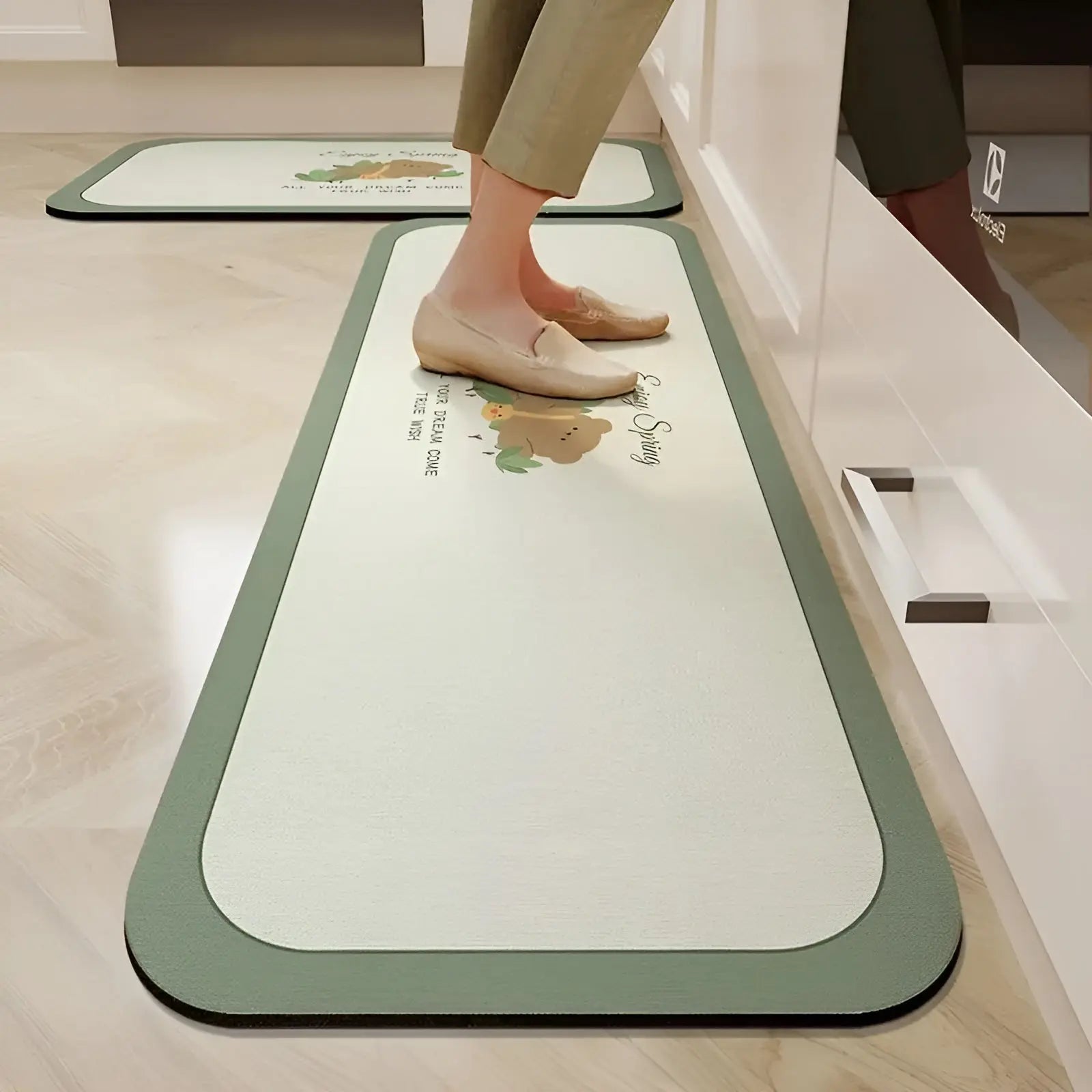 ComfortGrip Kitchen Mat - Non-Slip, Water-Resistant Cushioned Flooring