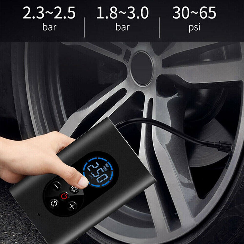 AirEase Cordless Tire Inflator with Digital Pressure Gauge