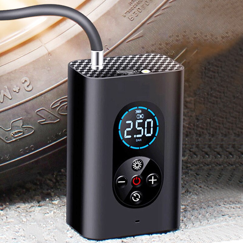 AirEase Cordless Tire Inflator with Digital Pressure Gauge