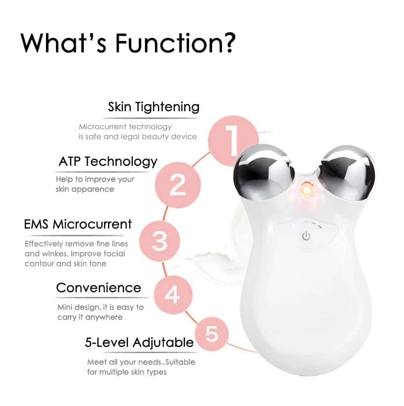 Microcurrent Facial Treatment Device for Radiant Skin