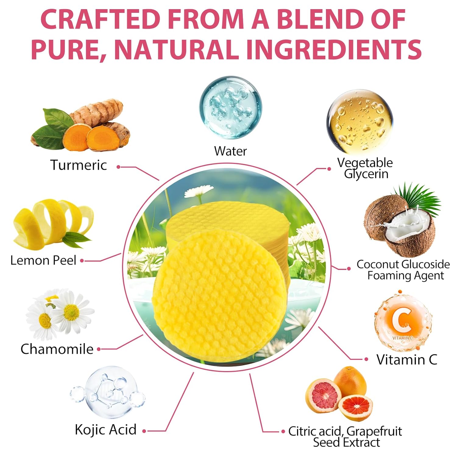 Turmeric Kojic Acid Pads for Radiant Skin