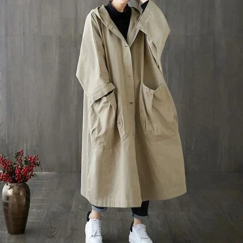 Plus Size Trench Coat