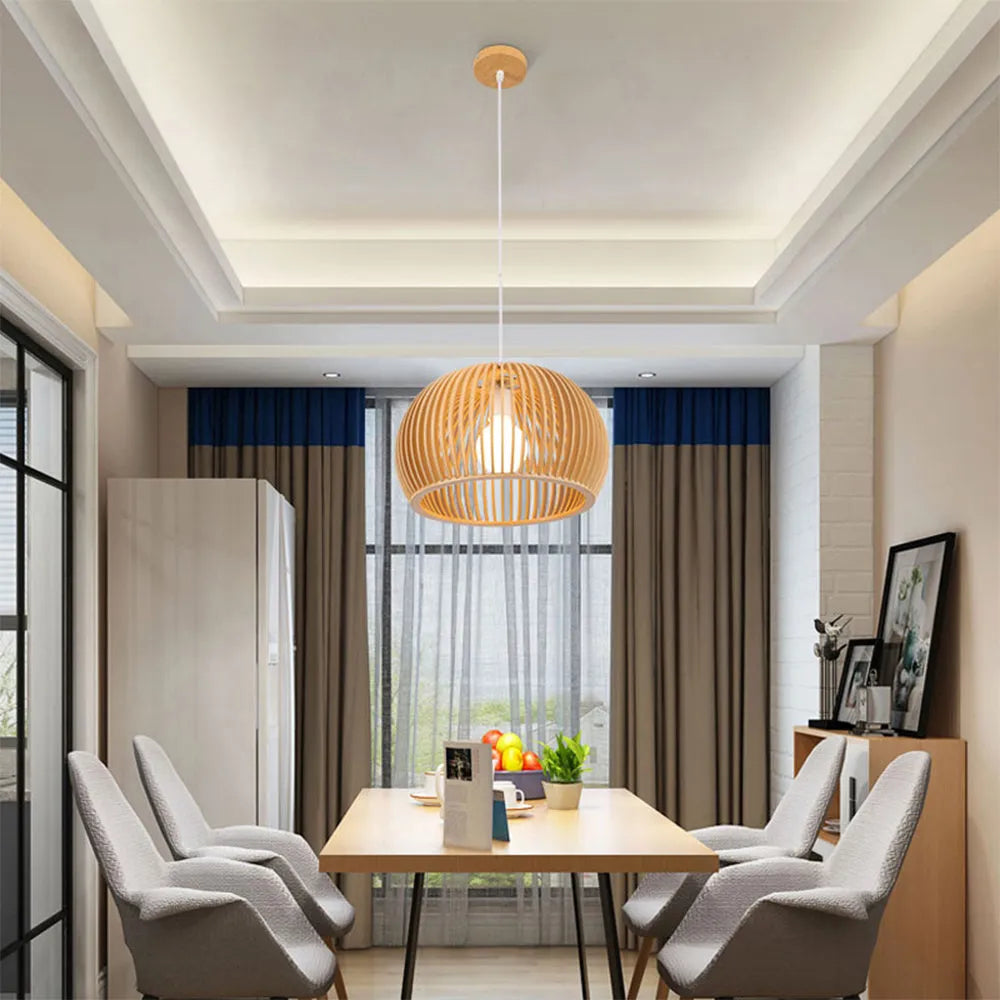 Charming Rustic Pumpkin Pendant Light for Home Interiors