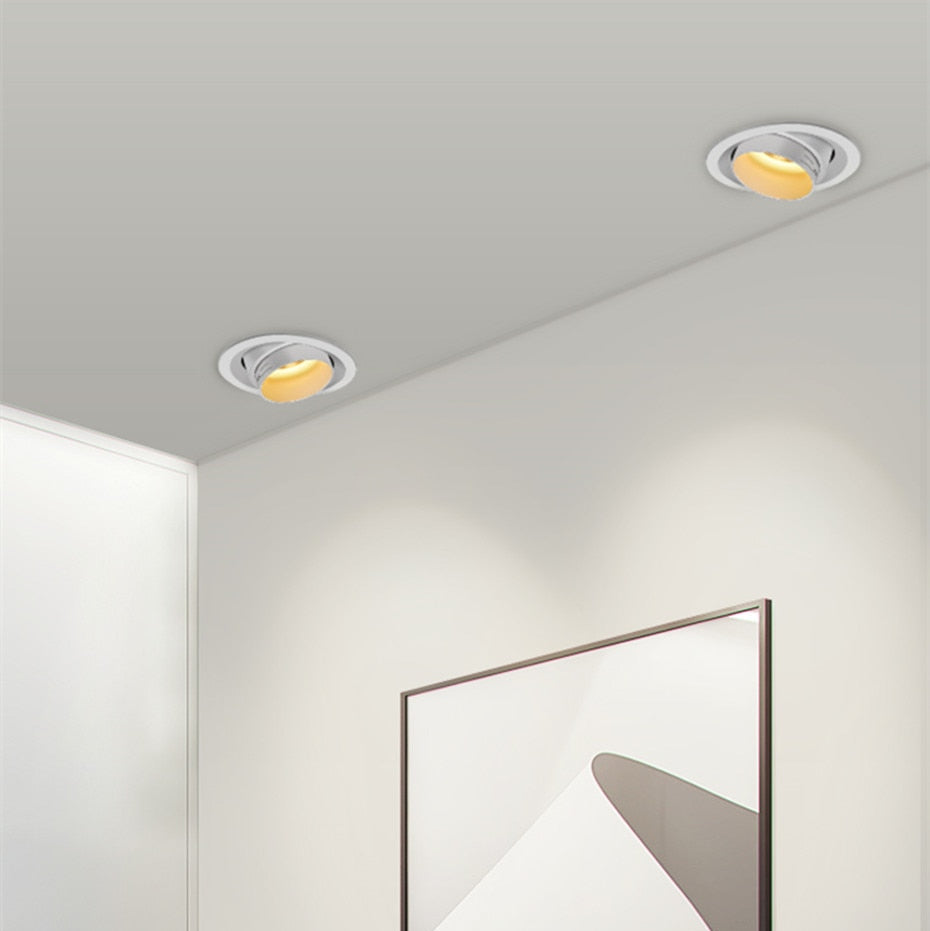 Adjustable Dimmable LED Ceiling Light - 5W & 10W Options