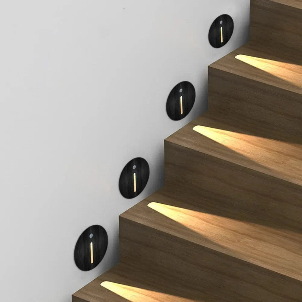 Sleek LED Recessed Wall Fixture for Modern Spaces