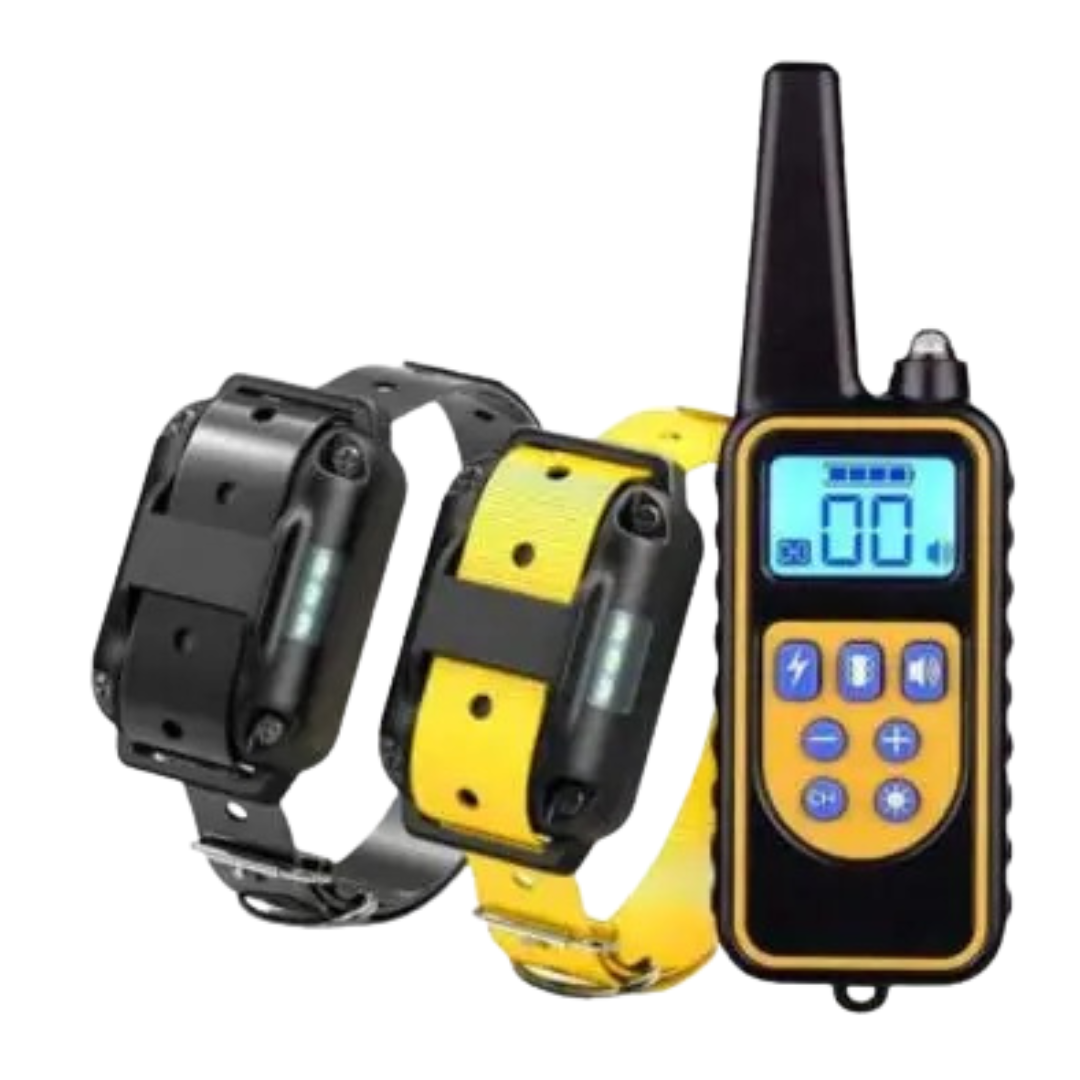 Waterproof Rechargeable Dog Training Collar with Remote Control