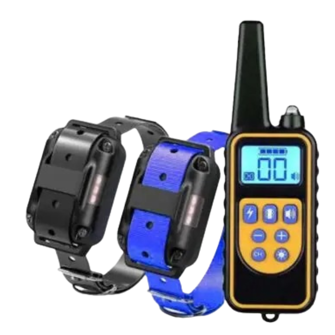 Waterproof Rechargeable Dog Training Collar with Remote Control