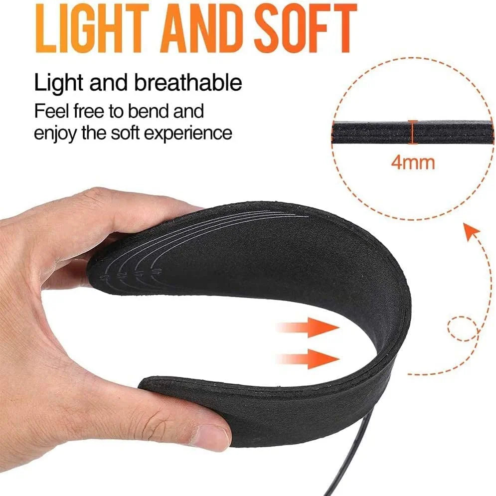Customizable Rechargeable Heated Foot Warmers for Shoes