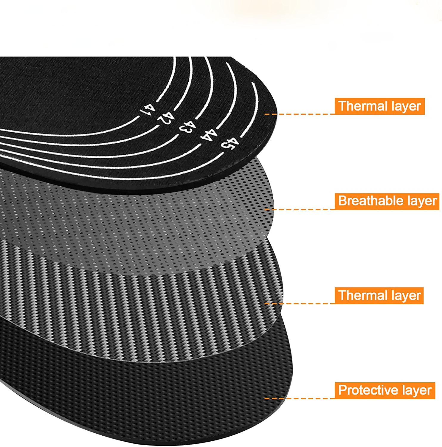 Customizable Rechargeable Heated Foot Warmers for Shoes