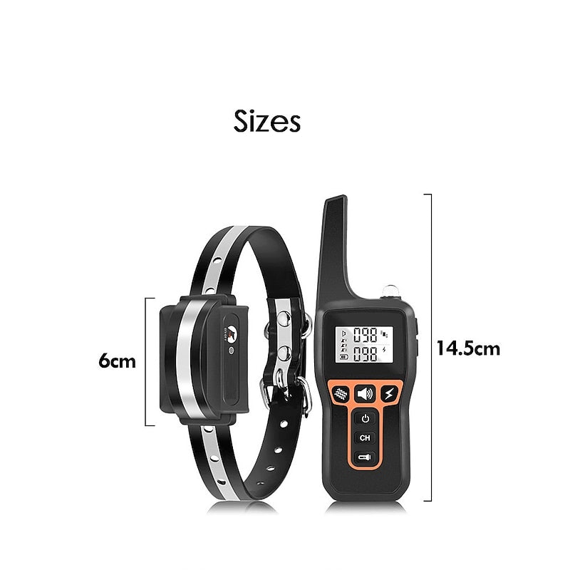 Advanced Long-Range Dog Training Collar with Waterproof Design
