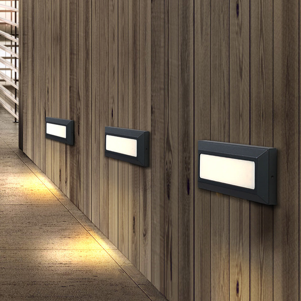Sleek Outdoor Wall-Mounted LED Light Fixture