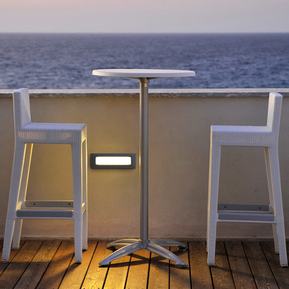 Sleek Outdoor Wall-Mounted LED Light Fixture