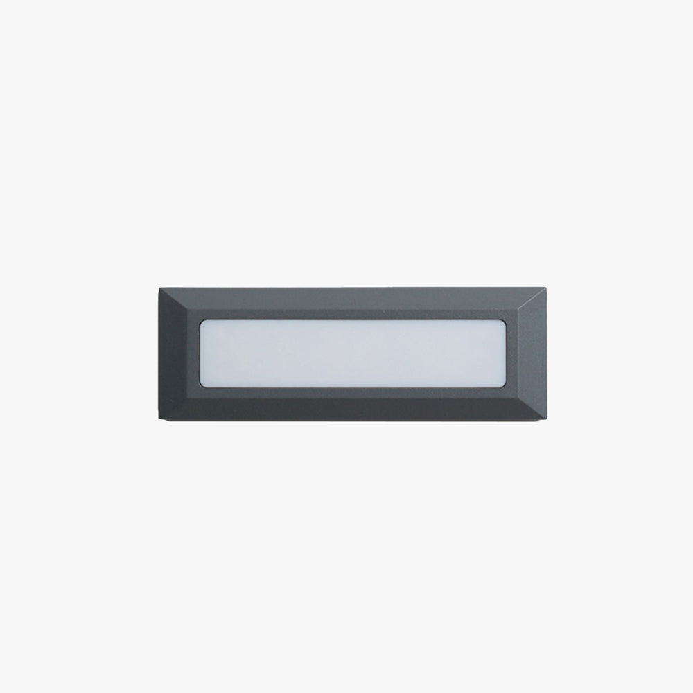 Sleek Outdoor Wall-Mounted LED Light Fixture