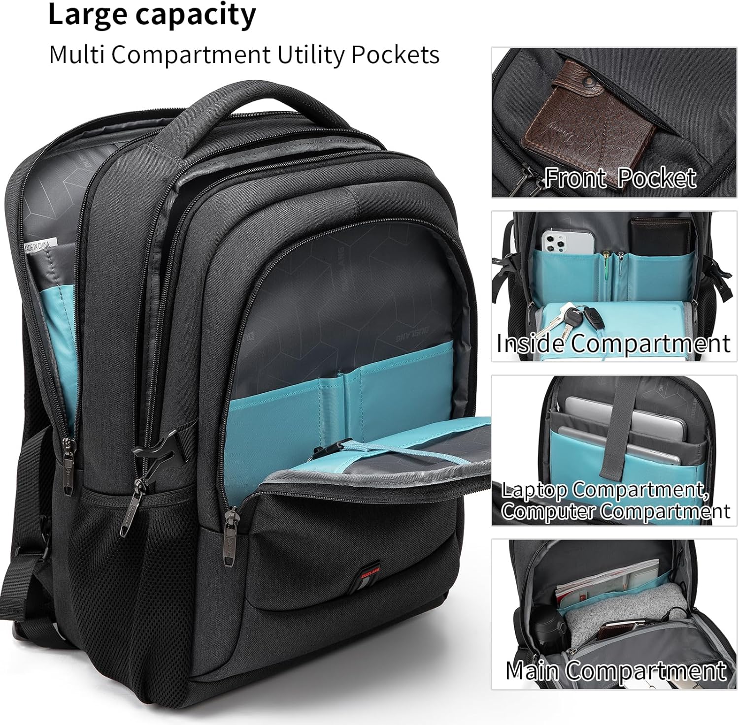 Waterproof Travel Laptop Backpack | Anti-Theft Design | PackSmart