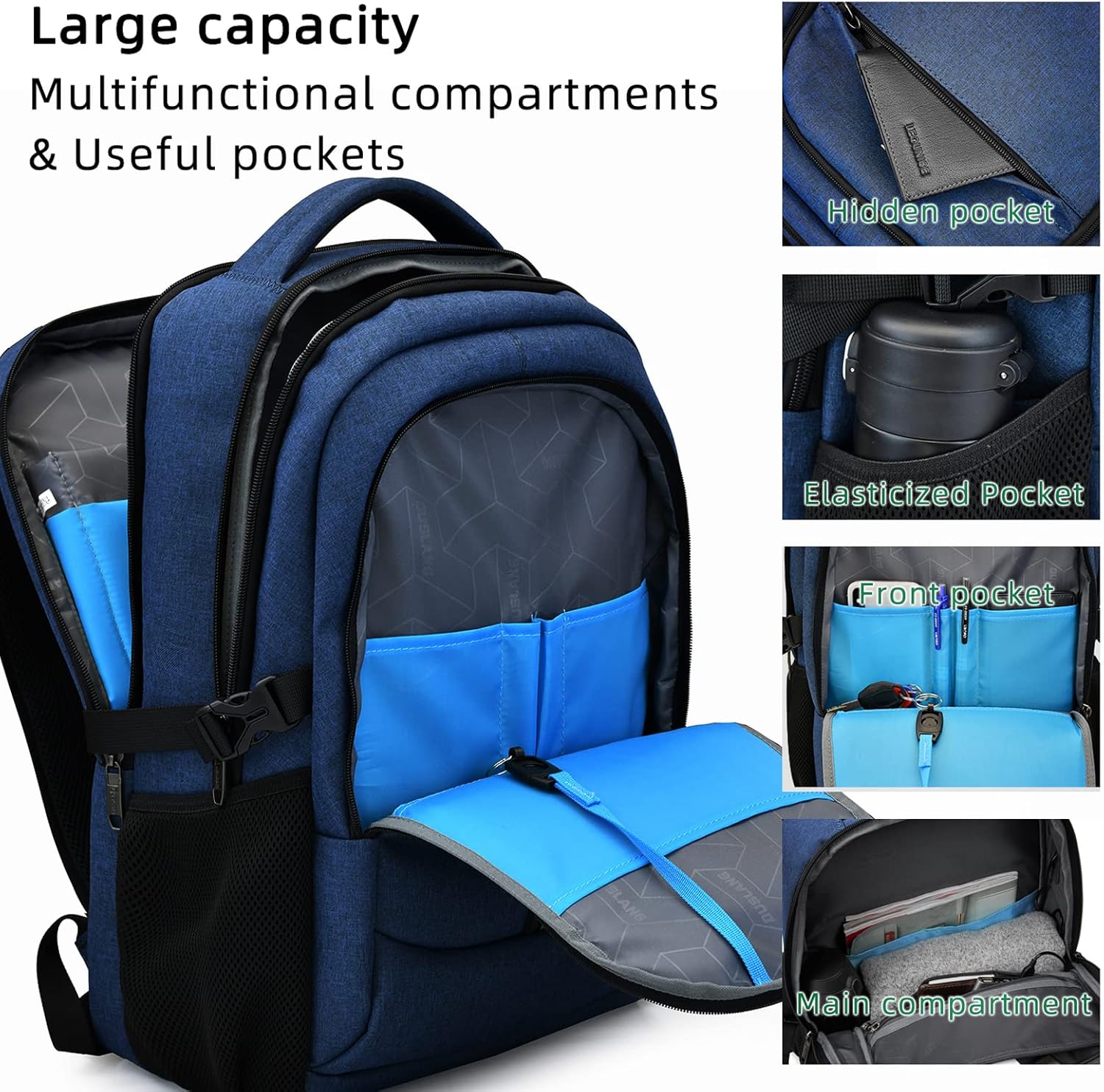 Waterproof Travel Laptop Backpack | Anti-Theft Design | PackSmart