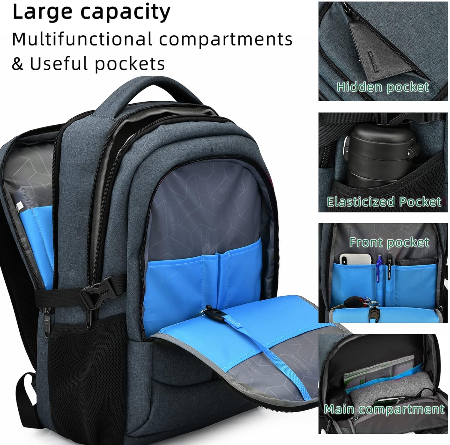 Waterproof Travel Laptop Backpack | Anti-Theft Design | PackSmart