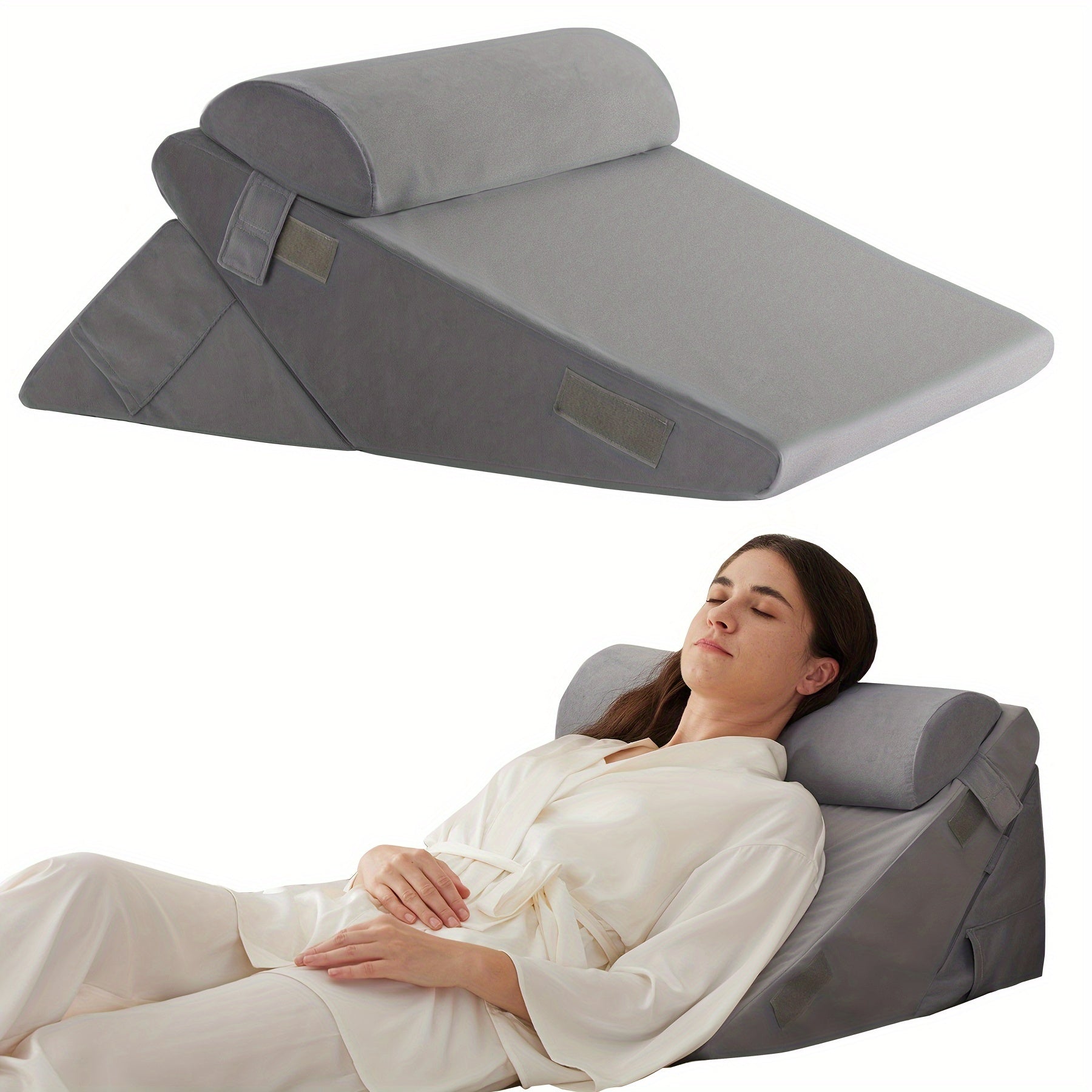 ComfortElevate - Versatile Adjustable Wedge Pillow for Ultimate Support