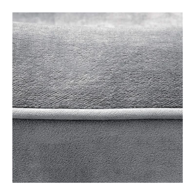 Luxury Canine Comfort Bed with Washable Velvet Cover