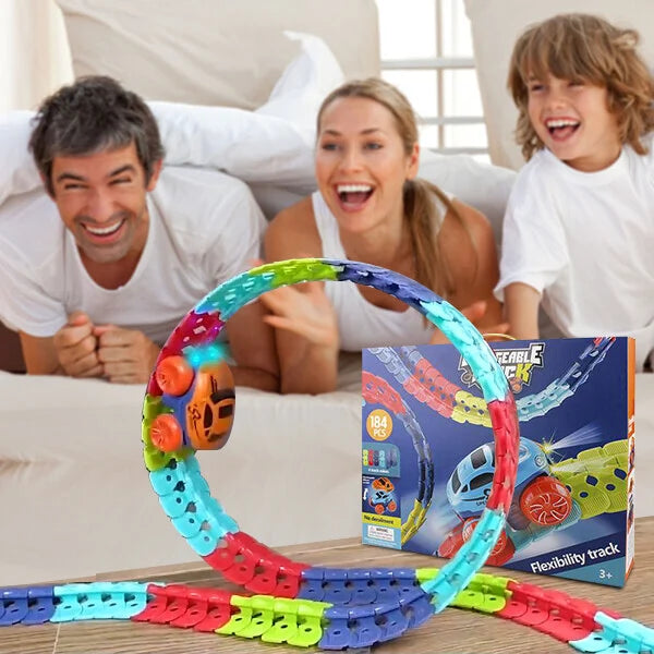 Flexible Race Track with Looping Action - Track Twist
