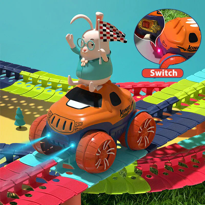 Flexible Race Track with Looping Action - Track Twist