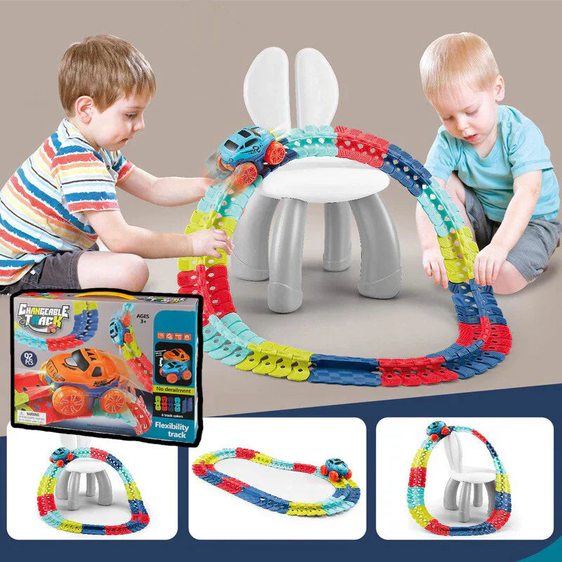 Flexible Race Track with Looping Action - Track Twist