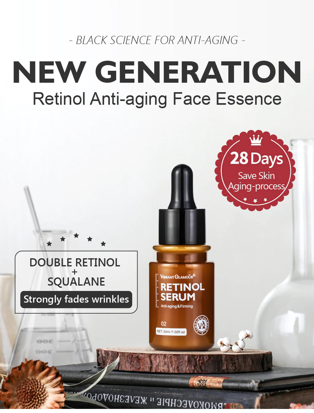 Anti-Aging Serum with Retinol