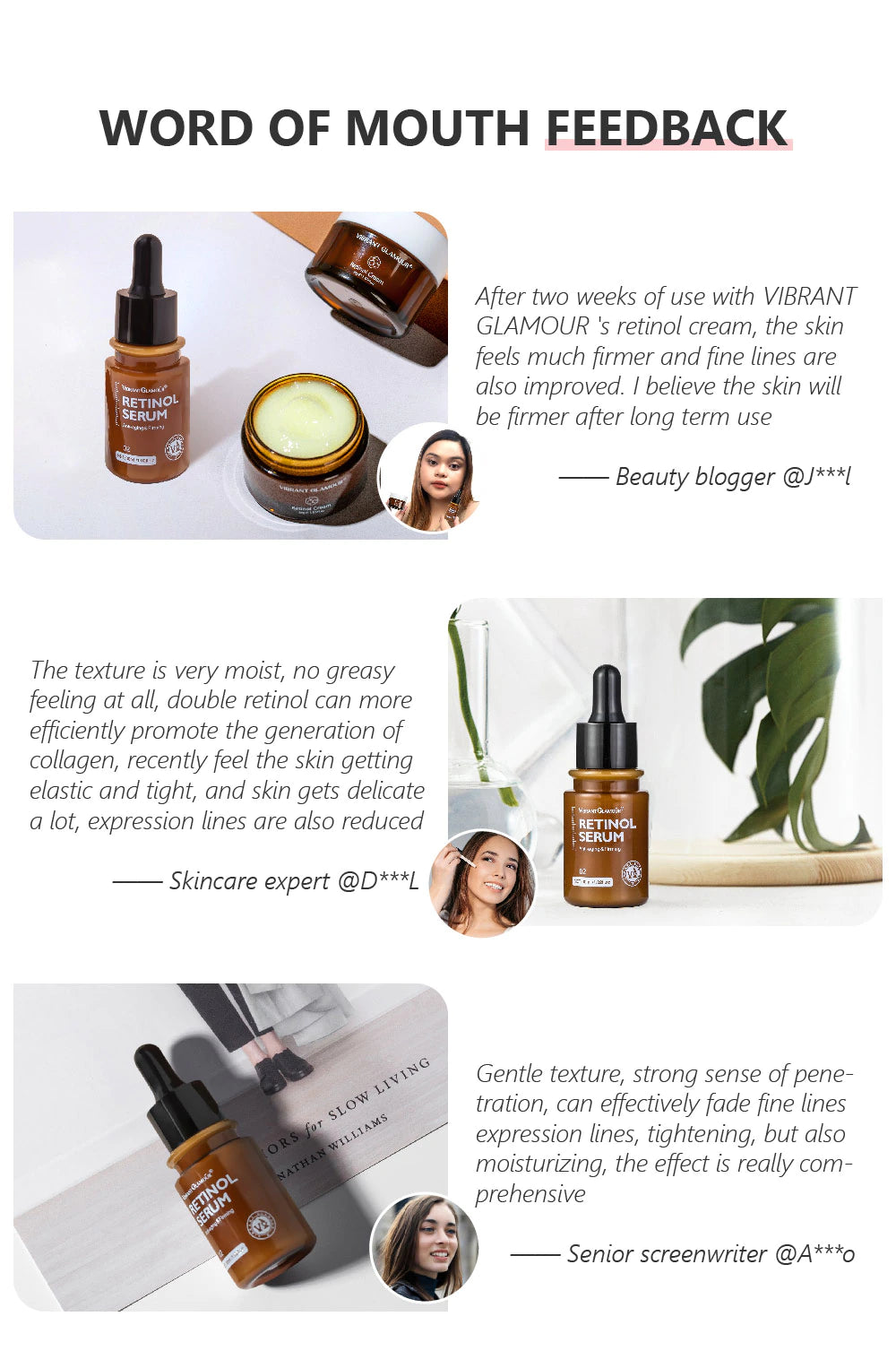 Anti-Aging Serum with Retinol