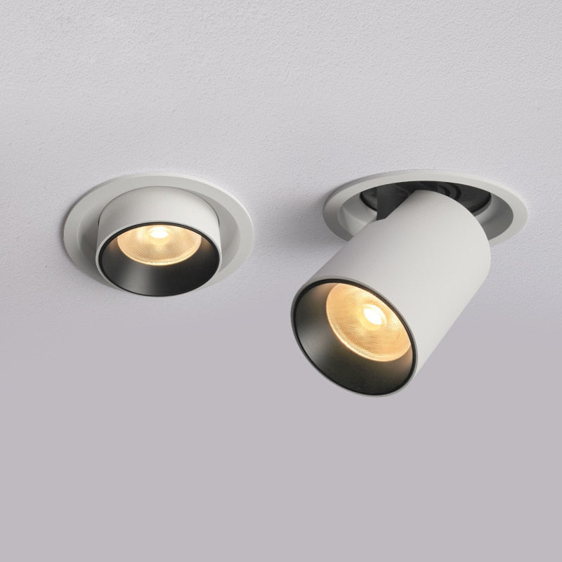 Adjustable LED Recessed Spotlight with CREE Chip - 9W