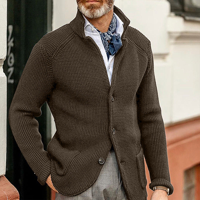 Stylish Men's Cardigan - Elegant Design